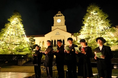 関西学院クリスマスツリー点灯式